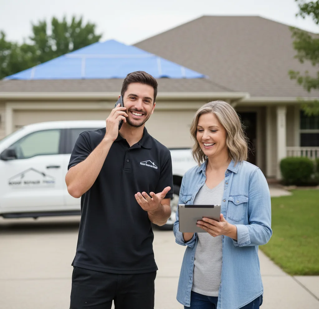 Modern Solutions Roof Repair customer support in Evans